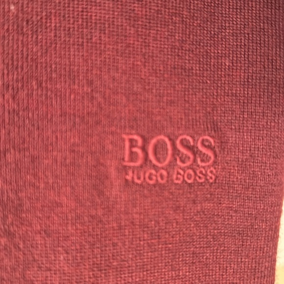 Men’s Boss V Neck long sleeve sweater New no tags - Picture 2 of 4